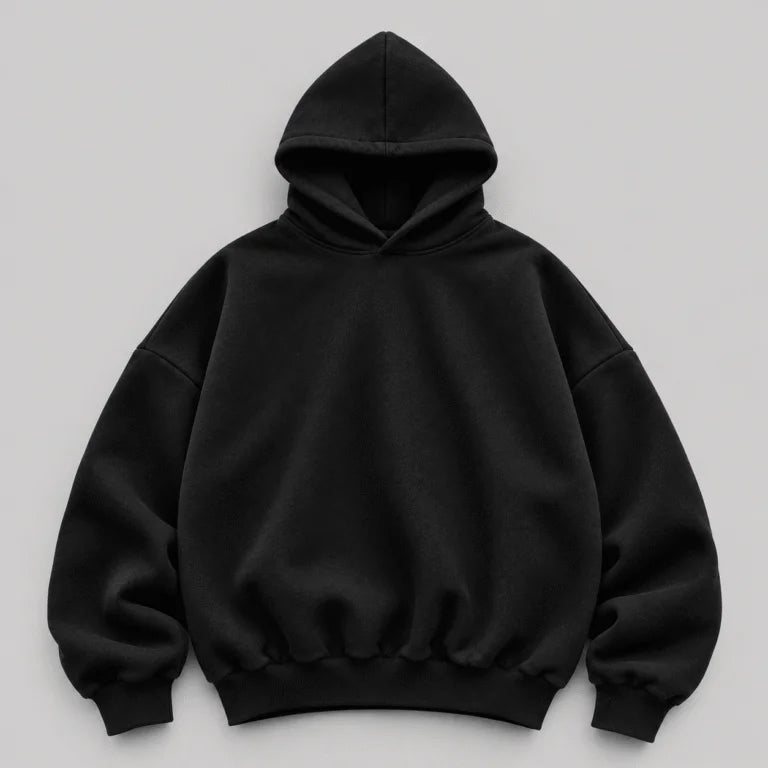 The Oversized Hoodie – Black