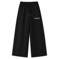 BLACK Lower baggy-fit French Cotton UNISEX